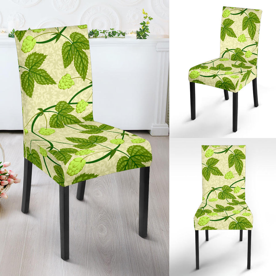 Hop Theme Pattern Dining Chair Slipcover