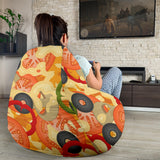 Pizza Texture Pattern Bean Bag Cover