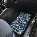 Pelican Pattern Print Design 01 Front Car Mats