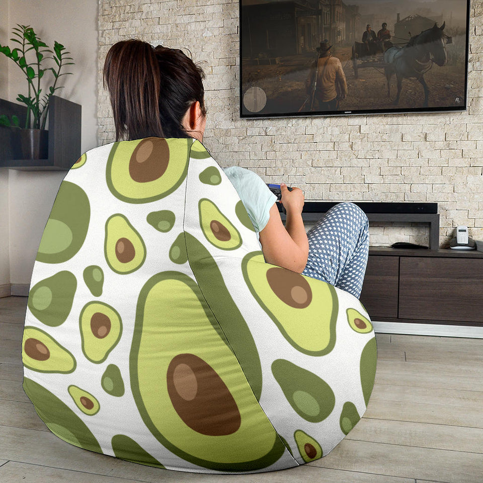 Avocado Pattern Bean Bag Cover