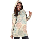 Shell Pattern Women Hoodie Dress