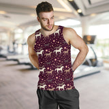 Horse Pattern Background Men Tank Top