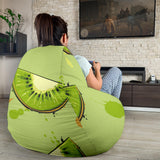 Kiwi Pattern Background Bean Bag Cover