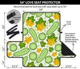 Cucumber Pattern Loveseat Couch Cover Protector