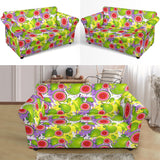 Guava Pattern Loveseat Couch Slipcover