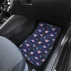 Pig Pattern Print Design 05 Front Car Mats