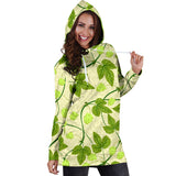 Hop Theme Pattern Women Hoodie Dress