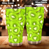 Sliced Kiwi Pattern Tumbler