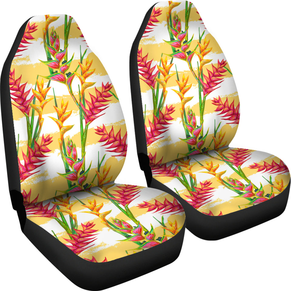 Heliconia Pattern Universal Fit Car Seat Covers