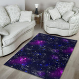 Space Galaxy Pattern Area Rug