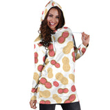 Peanut Theme Pattern Women Hoodie Dress