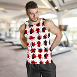 Ninja Pattern Men Tank Top