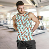 Otter Pattern Background Men Tank Top