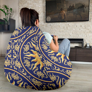 Sun Pattern Bean Bag Cover