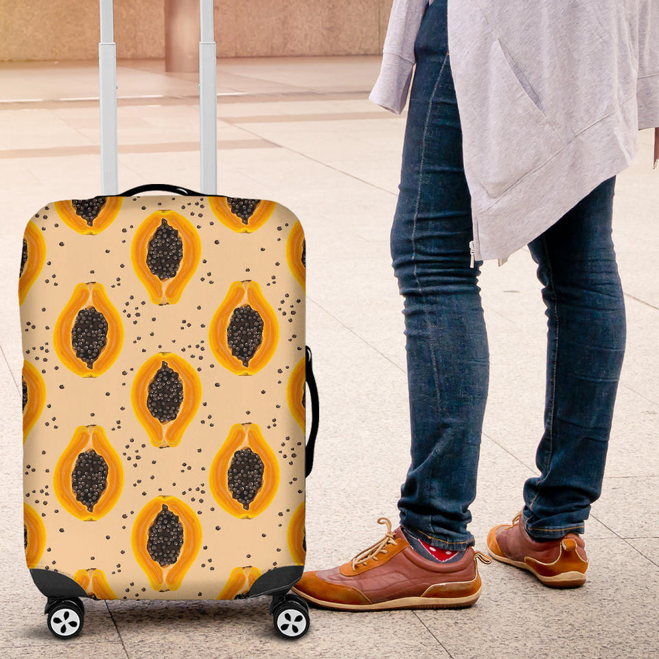 Papaya Pattern Luggage Covers