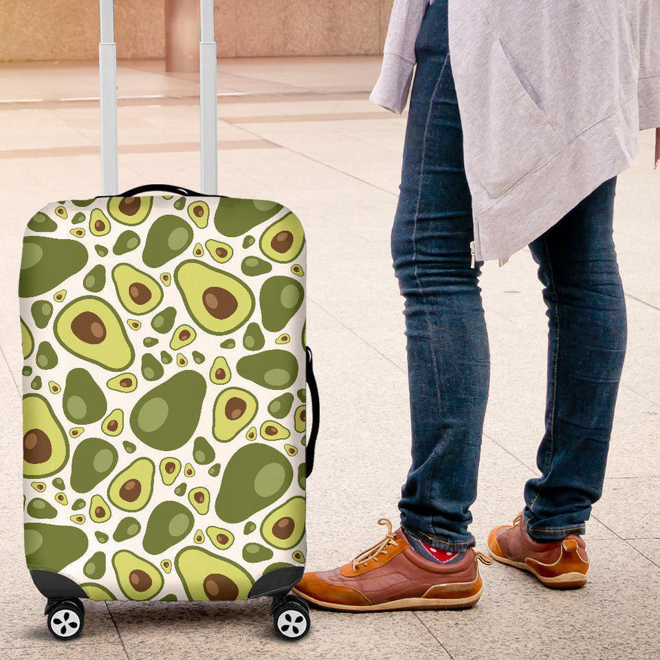 Avocado Pattern Luggage Covers