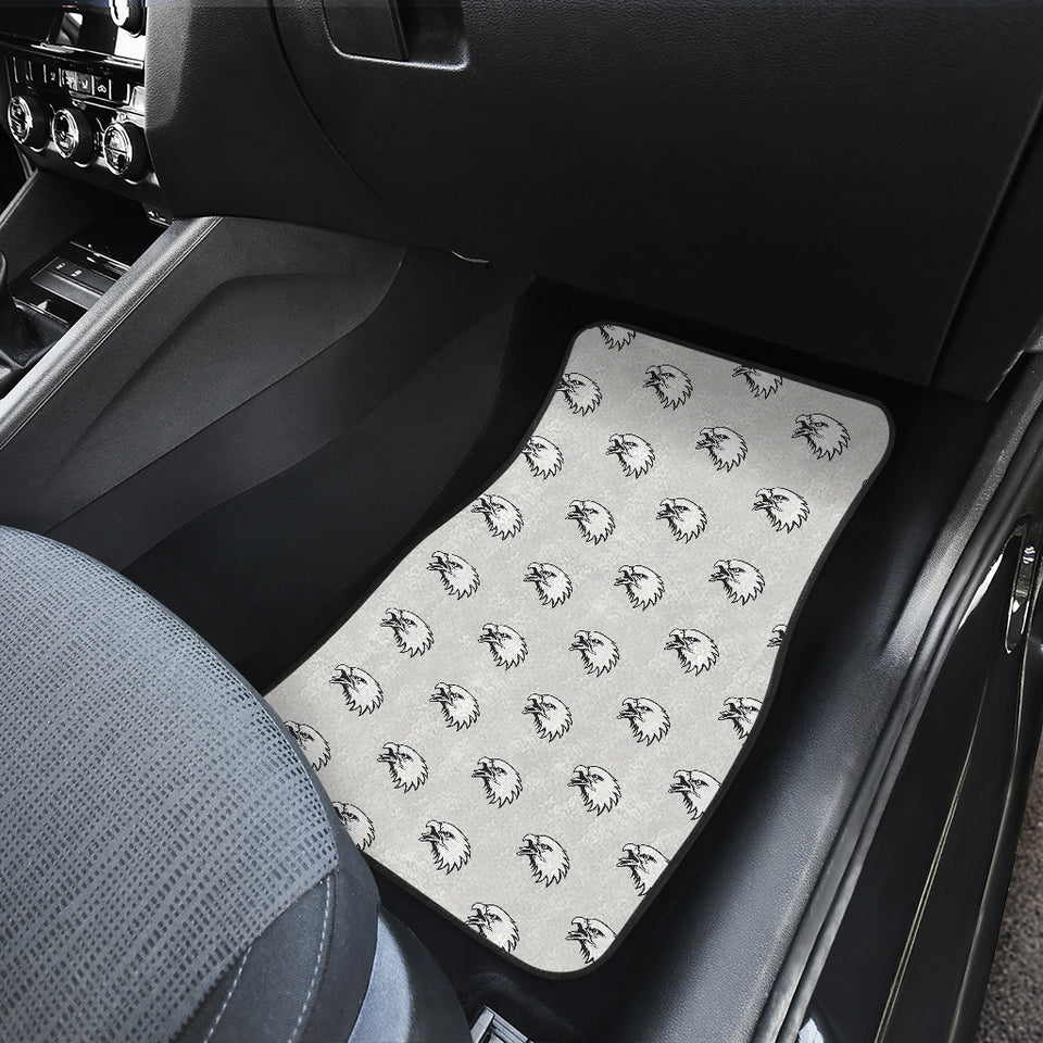 Eagle Pattern Print Design 03 Front Car Mats