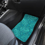 Coral Reef Pattern Print Design 01 Front Car Mats