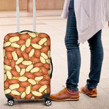 Peanut Pattern Background Luggage Covers