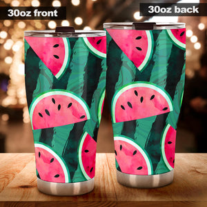 Watermelon Pattern Tumbler