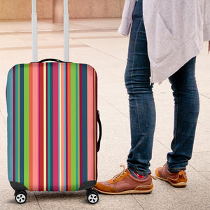Rainbow Stripe Pattern Luggage Covers