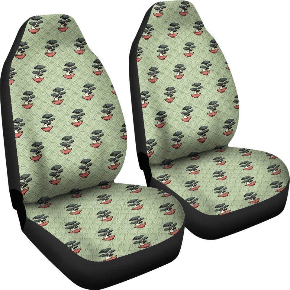 Bonsai Japanes Pattern Universal Fit Car Seat Covers