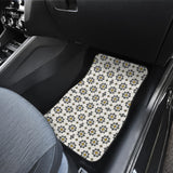 Arabic Morocco Pattern Background Front Car Mats