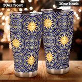 Sun Pattern Tumbler