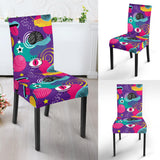 Snail Pattern Print Design 02 Dining Chair Slipcover