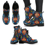 Indian Traditional Pattern Leather Boots