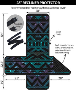 Space Tribal Galaxy Pattern Recliner Cover Protector