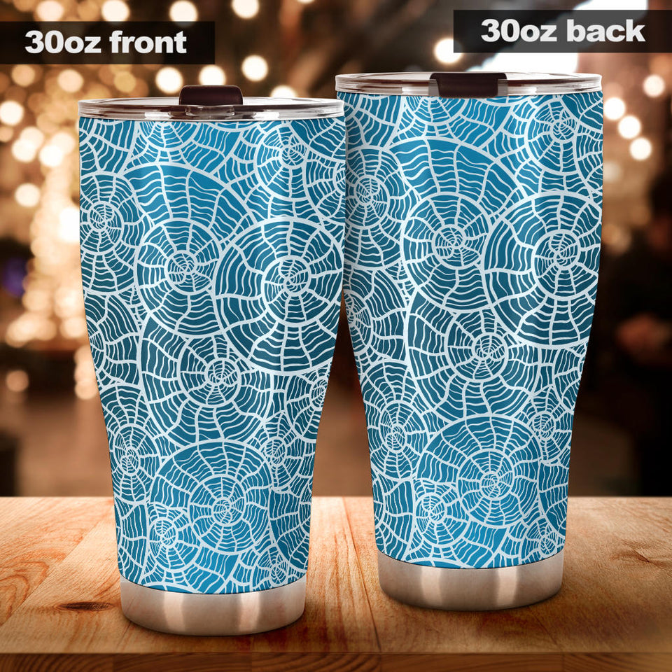 Shell Pattern Theme Tumbler