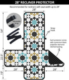 Arabic Morocco Pattern Recliner Cover Protector