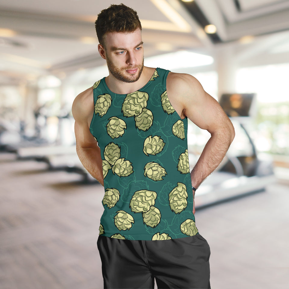 Hop Pattern Background Men Tank Top