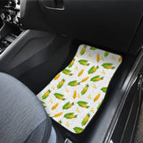 Corn Pattern Print Design 01 Front Car Mats