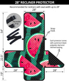 Watermelon Pattern Recliner Cover Protector