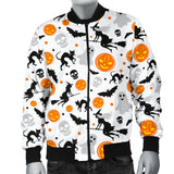 Halloween Pattern Men Bomber Jacket