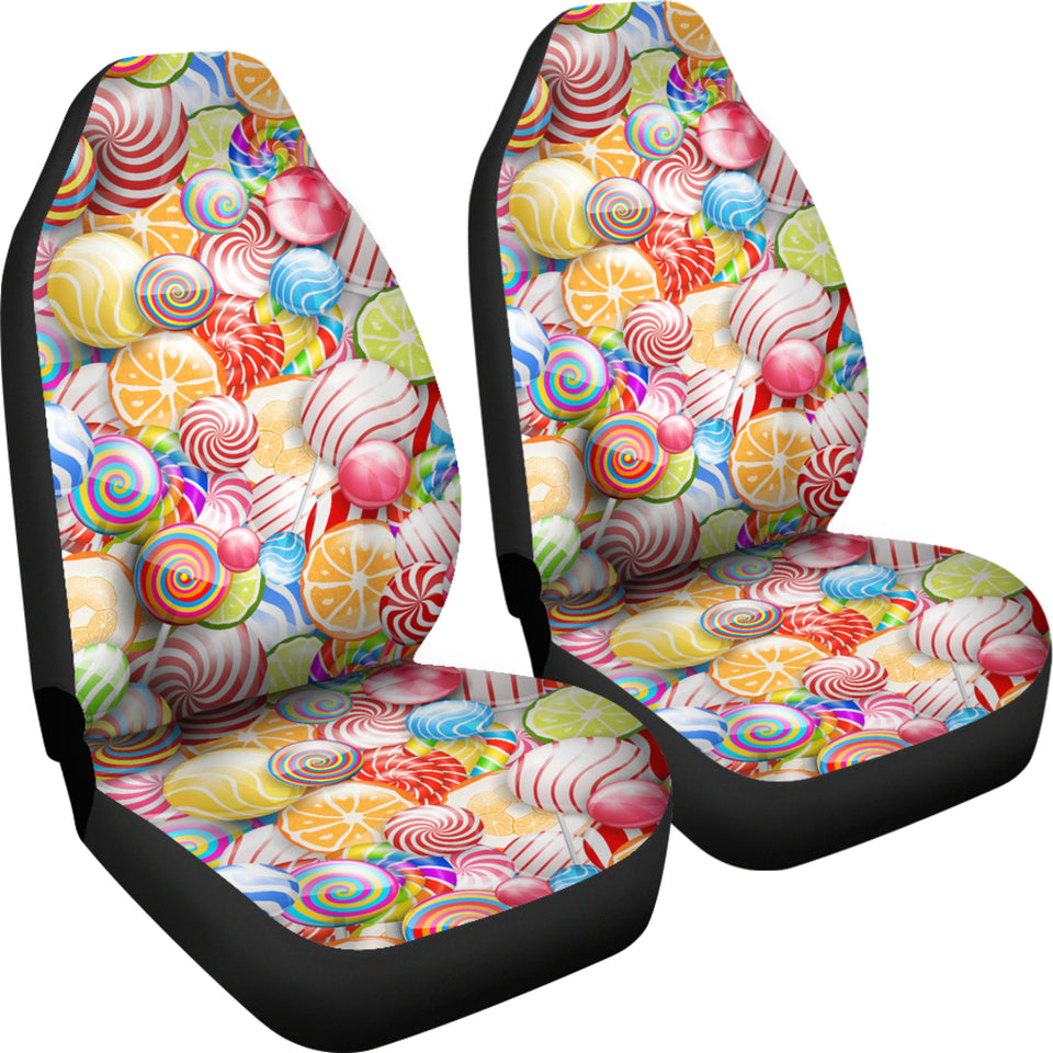 Candy Lollipop Pattern Universal Fit Car Seat Covers
