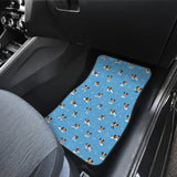 Jack Russel Pattern Print Design 04 Front Car Mats