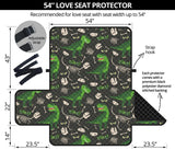 Dinosaur Pattern Loveseat Couch Cover Protector