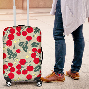 Hand Drawn Tomato Pattern Luggage Covers