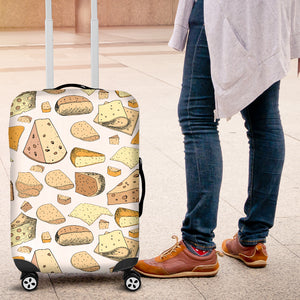 Cheese Pattern Theme Luggage Covers
