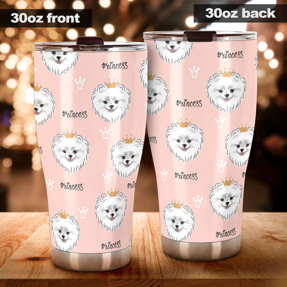 Pomeranian Pattern Tumbler