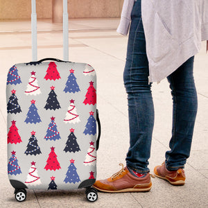Christmas Tree Star Pattern Luggage Covers