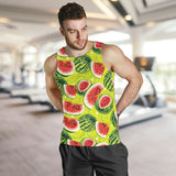 Watermelon Theme Pattern Men Tank Top