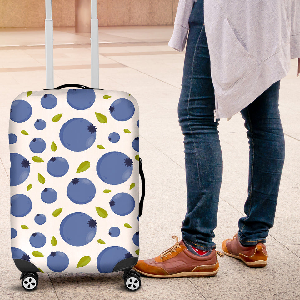 Blueberry Pattern Luggage Covers