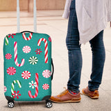Christmas Candy Pattern Luggage Covers