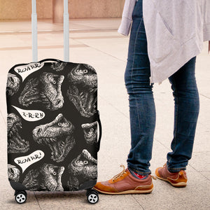 Dinosaur T-rex Head Pattern Luggage Covers