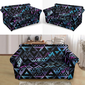 Space Galaxy Tribal Pattern Loveseat Couch Slipcover