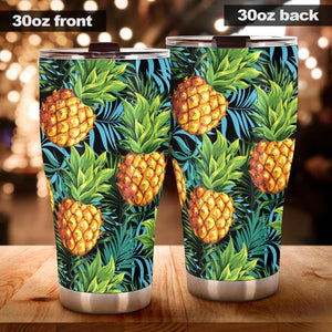 Pineapple Pattern Tumbler